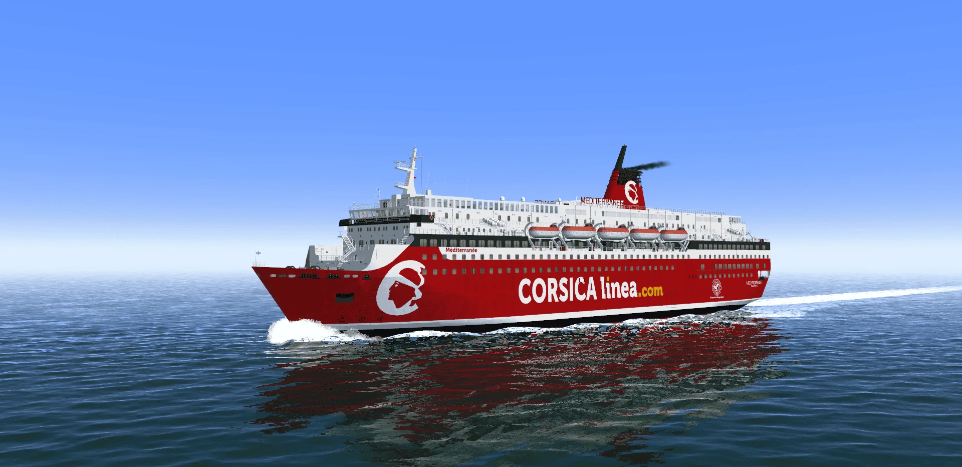 Korsika Linea Passagier- und Fahrzeugfähre