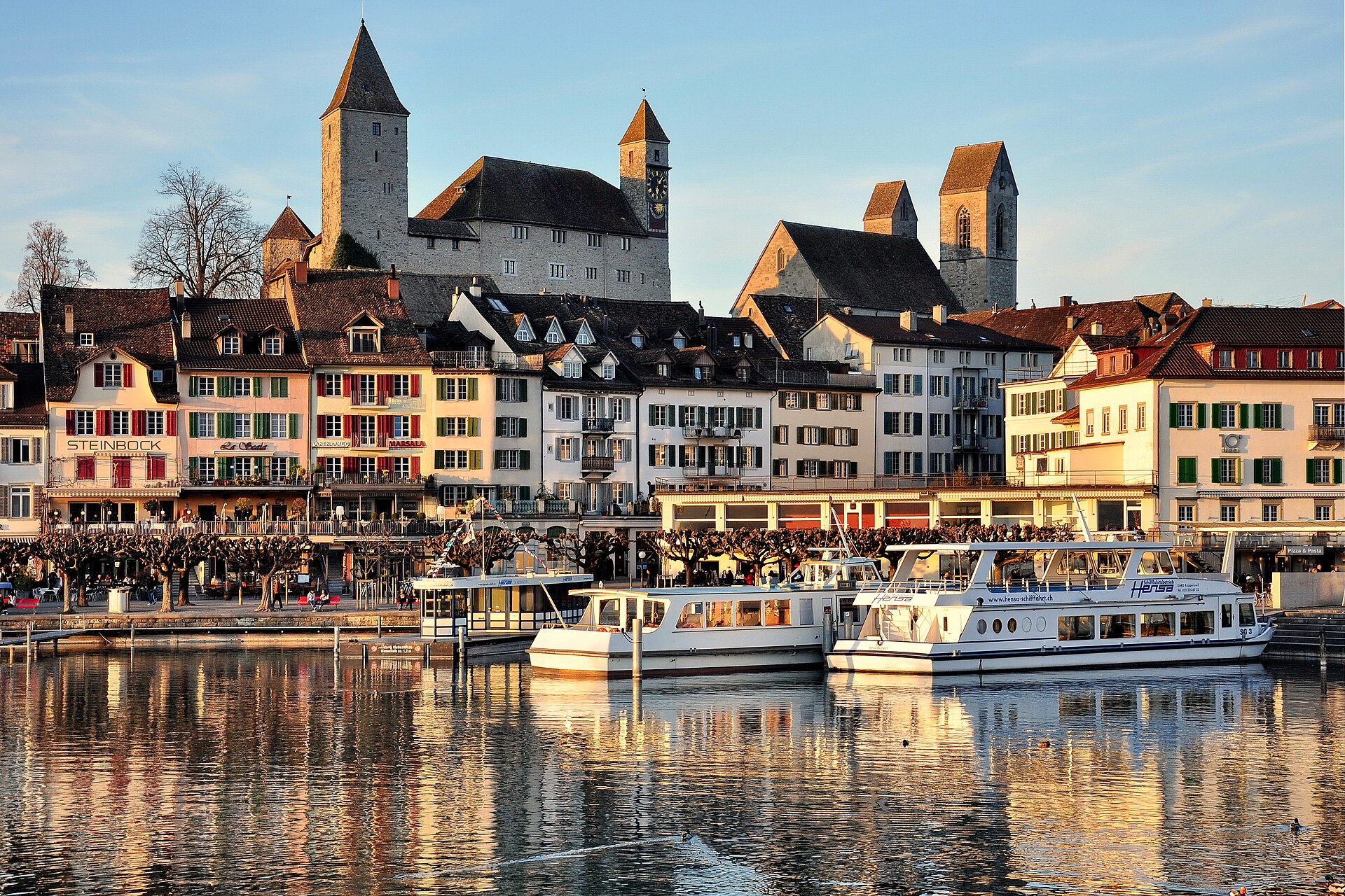 Hafen und Altstadt von Rapperswil